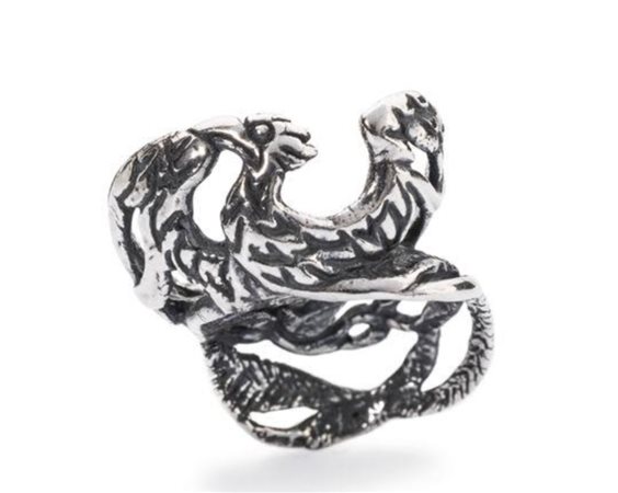 Charm Trollbeads in Argent ARABA FENICE - ARABA FENICE